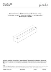 Planika 790 Installation Manual