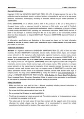SmartSafe LT840T User Manual