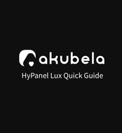 akubela HyPanel Lux Quick Manual