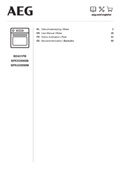 AEG EX50BPV2B User Manual
