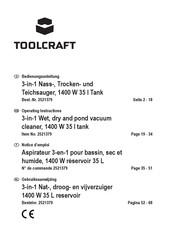 TOOLCRAFT TO-7564137 Operating Instructions Manual