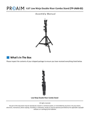 PROAIM TP-LNJB-02 Assembly Manual