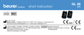 Beurer medical GL49 Short Instruction