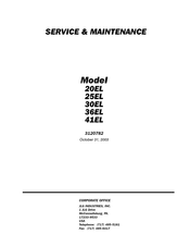 JLG 41EL Service & Maintenance