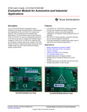 Texas Instruments UCC33421EVM-092 User Manual