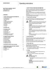 ebm-papst R3G220-RC09-08 Operating Instructions Manual