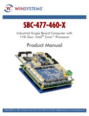 WinSystems SBC-477-460-1 Product Manual