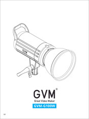 GVM GVM-G100W Manual