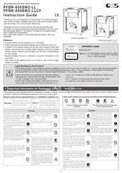 Ccs PFBR-600SW2-LL Instruction Manual