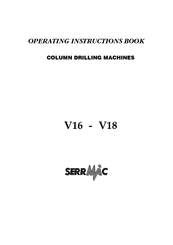 SERRMAC V16 Operating Instructions Book Manual