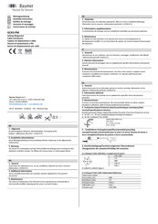 Baumer GCA3-PM Assembly Instructions