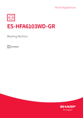 Sharp ES-HFA6103WD-GR User Manual
