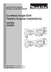 Makita XAD05 Instruction Manual