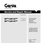 Terex Genie SX-125 XC Service And Repair Manual