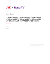 JVC Roku LT-50MAW595 User Manual