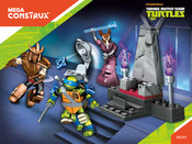 Mega Construx nickelodeon TEENAGE MUTRAT NINJA TURTLES FFC57 Manual
