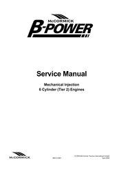 MCCORMICK B-POWER F4GE0684 Service Manual