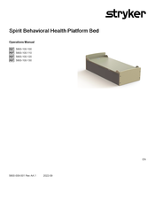 Stryker 5800-100-130 Operation Manual