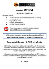 Mongoose VT904 Manual