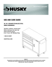 Husky HOTC4605J0AD Use And Care Manual