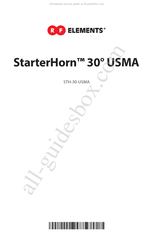 RF Elements StarterHorn 30 USMA Manual