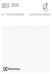 Electrolux EWE601RX1G7 Installation Manual & User Manual