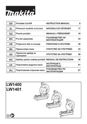Makita LW1401 Instruction Manual
