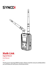 Synco Xtalk Link User Manual