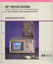 HP 16516A Getting Started Manual