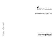 thomann Stairville Beam Ball 100 Quad LED User Manual