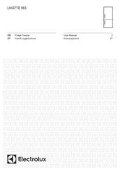 Electrolux LNG7TE18S User Manual