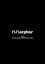 MORPHOR Echo Manual