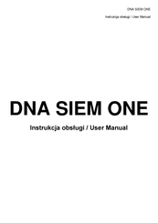 DNA SIEM ONE User Manual