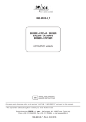 Space ERP248R Instruction Manual