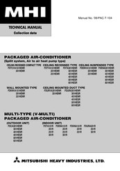 Mitsubishi Heavy Industries FDTA301HENR Technical Manual