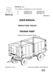PRONAR T680P User Manual