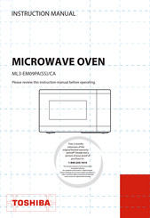 Toshiba ML3-EM09PA(SS)/CA Instruction Manual