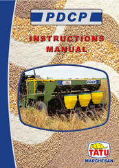 Tatu Marchesan PDCP 13/11F Instruction Manual