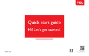 TCL A300W Series Quick Start Manual
