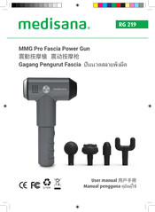 Medisana RG 219 User Manual
