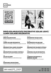 LIVARNO home 446272 2307 Assembly, Operating And Safety Instructions