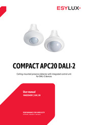 ESYLUX COMPACT APC20 DALI-2 User Manual