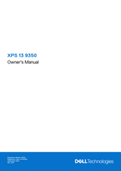 Dell XPS 13 9350 Owner's Manual