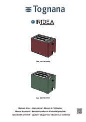 Tognana IRIDEA D2DTN01IRRO User Manual