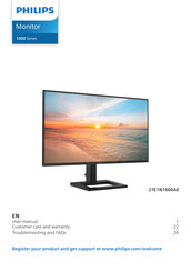 Philips 27E1N1600AE User Manual