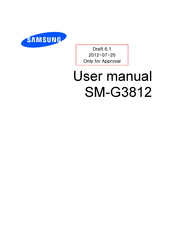 Samsung SM-G3812 User Manual