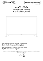 Reflexion LED22iBT User Manual