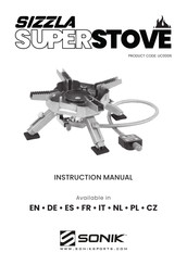 Sonik SIZZLA SUPERSTOVE Instruction Manual
