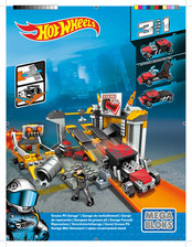 Mega Bloks Hot Wheels Grease Pit Garage Manual