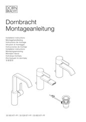 Dornbracht 33 600 671-FF Installation Instructions Manual